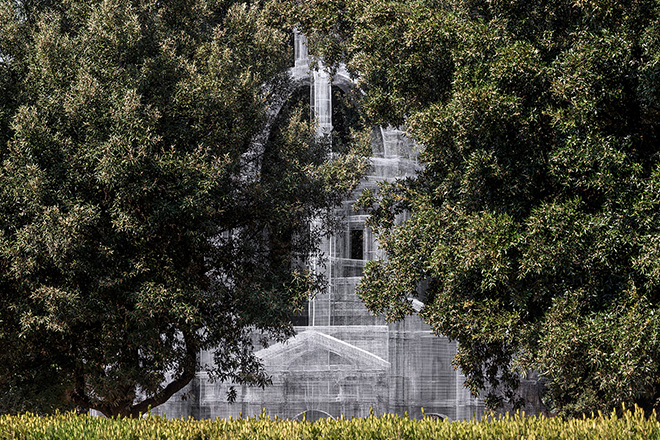 Edoardo Tresoldi - Etherea per Back to Nature - Arte Contemporanea a Villa Borghese, Roma. photo credit: Roberto Conte