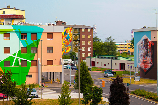 Panoramica Quartiere Lunetta, Mantova. photo credit: Giulia Giliberti