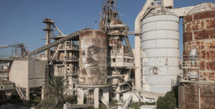 Guido Van Helten - (Meno Leffa), murale per Bitume - Industrial Platform of Arts, Ragusa