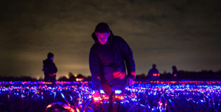 Daan Roosegaarde - GROW by Roosegaarde highlights the beauty of agriculture