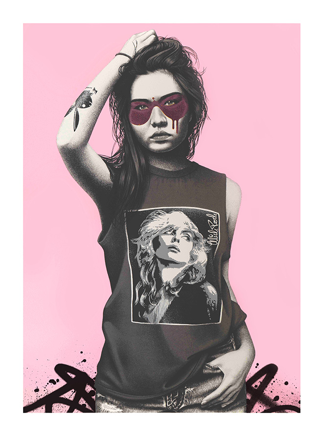 SUNDAY GIRL -  © Fin DAC/MIDARO/West-contemporary-editions.com. Mick Rock 2021