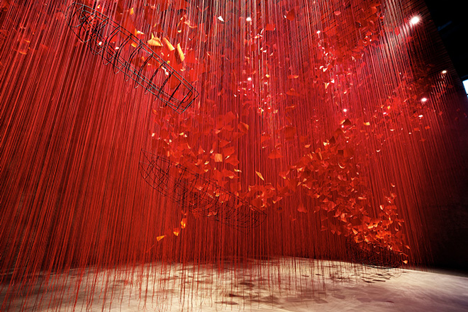 Chiharu Shiota - I HOPE, KÖNIG GALERIE NAVE, St. Agnes, Berlin