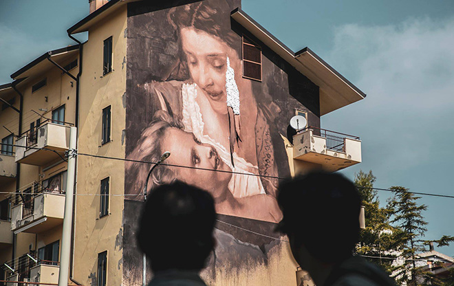 Luis Gomez - Sacrificio celato, AppARTEngo Festival, Stigliano, II edizione, 2018