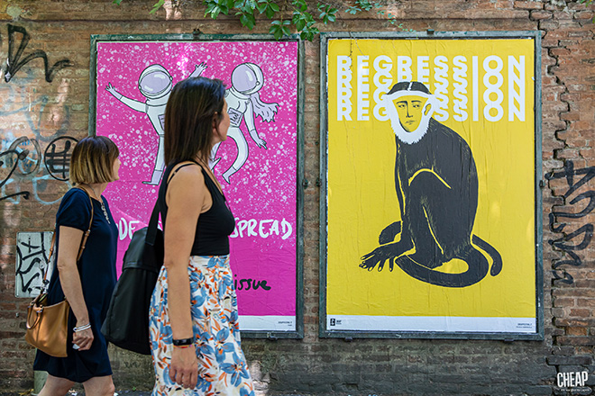 CHEAP - POST, call for artist 2021, poster art, Bologna. photo credit: Margherita Caprilli