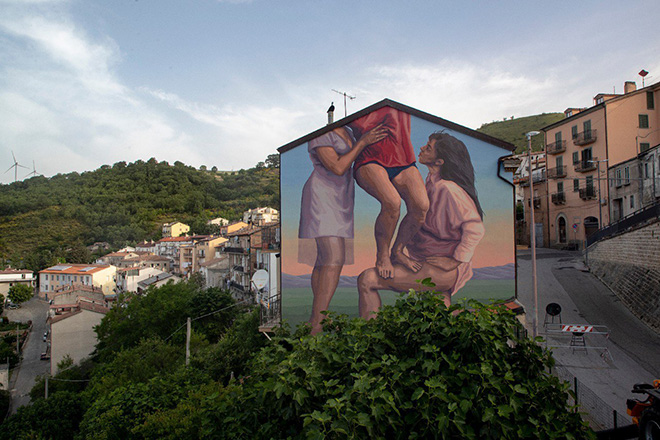 Florentia Duran Itzaina - Alegoria de Crecer, Gorgoglione (MT), ARTE CON E PER LE DONNE, AppARTEngo Festival 2021