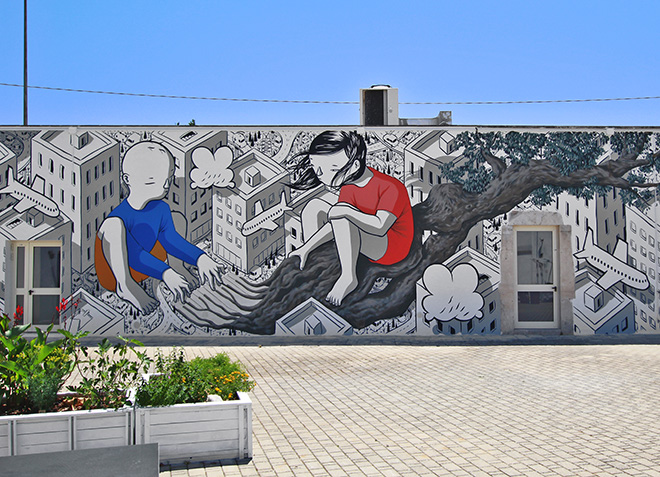 Millo - Strike the right note, Macello di Putignano, 2021. photo credit: Millo