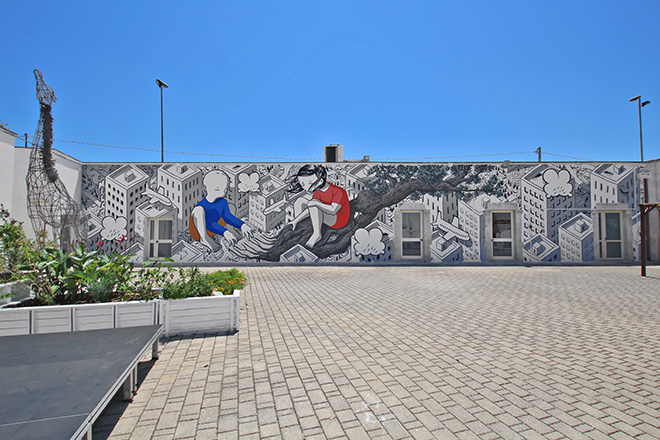 Millo - Strike the right note, Macello di Putignano, 2021. photo credit: Millo