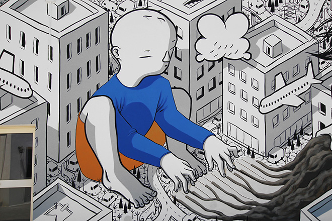 Millo - Strike the right note, Macello di Putignano, 2021. photo credit: Millo