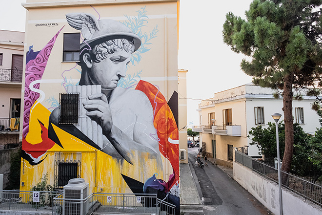 Kraser - Diamante, Murales. photo credit: Iacopo Munno