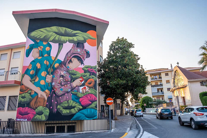 Tony Gallo - Diamante, Murales