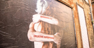 CHEAP - Sisterhood is a collective superpower, poster art, Bologna. photo credit: Margherita Caprilli