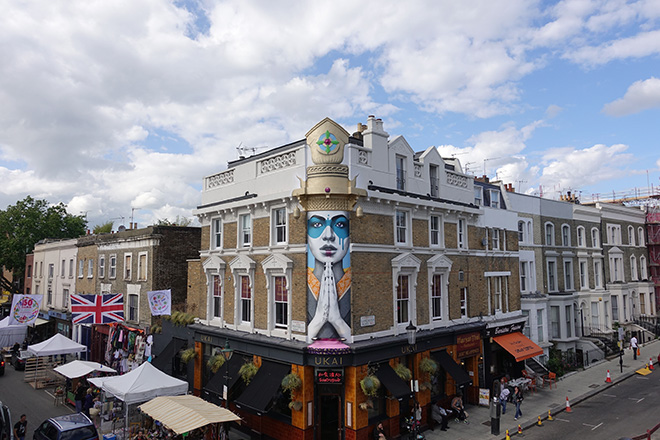 Fin DAC - Lady Kinoko, Ukai Restaurant, Portobello Road, London, 2017