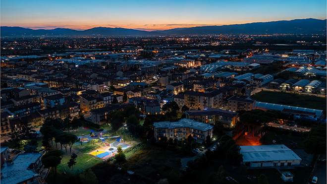 Moneyless - Arte urbana al parco di via Palarciano a Oste