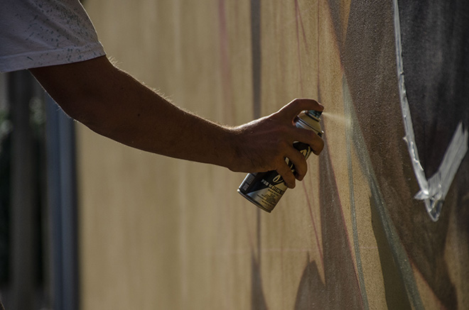 ETSOM - Ci vuole un fiore (work in progress), Ascoli Piceno - Arte Pubblica 2021