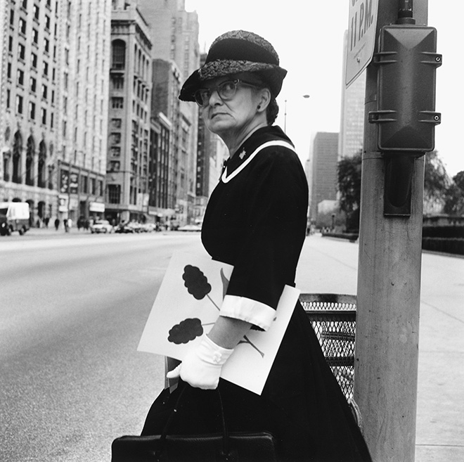 Vivian Maier, New York, NY, 1954, Gelatin silver print, 2012 ©Estate of Vivian Maier, Courtesy of Maloof Collection and Howard Greenberg Gallery, NY