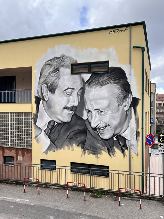 Attorrep - Siamo Vivi, murale a Vietri di Potenza