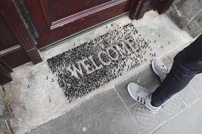Pejac – WELCOME, Nuart Festival 2022, Aberdeen