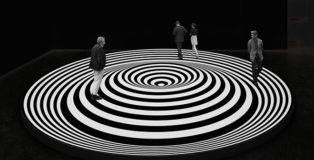 Marina Apollonio - Spazio ad Attivazione Cinetica 6B, 1967-2022, vinile-wallpaper