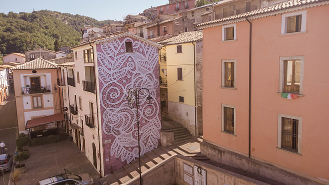 NESPOON - Murale a Mendicino, GULÌA URBANA