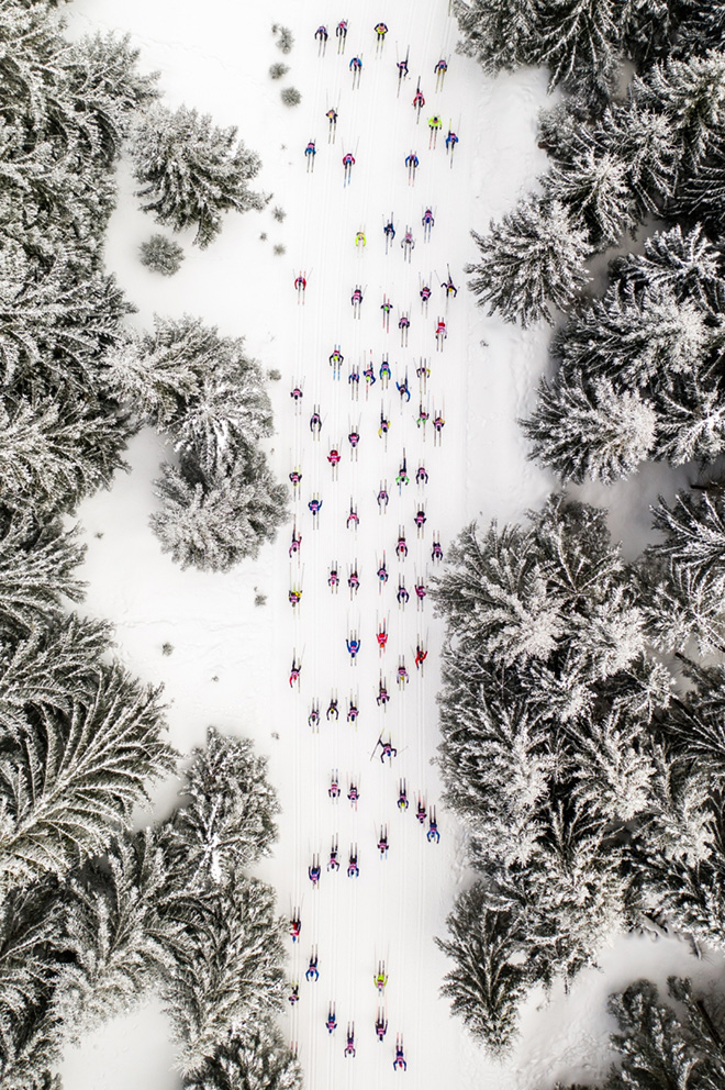 Daniel Koszela - Falling Skiers, Szklarska Poręba (Poland), Drone Awards 2022