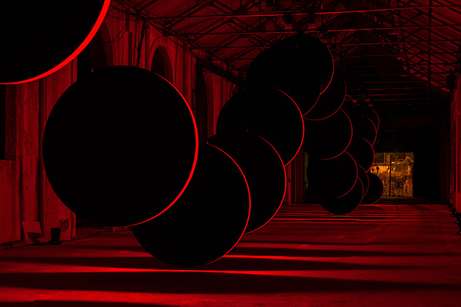 SpY – “Eclypses”, installazione cinetica