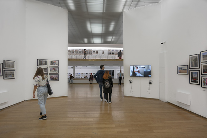 RI-SCATTI. Per me si va tra la perduta gente, installation view PAC Milano. Photo credit: Claudia Capelli