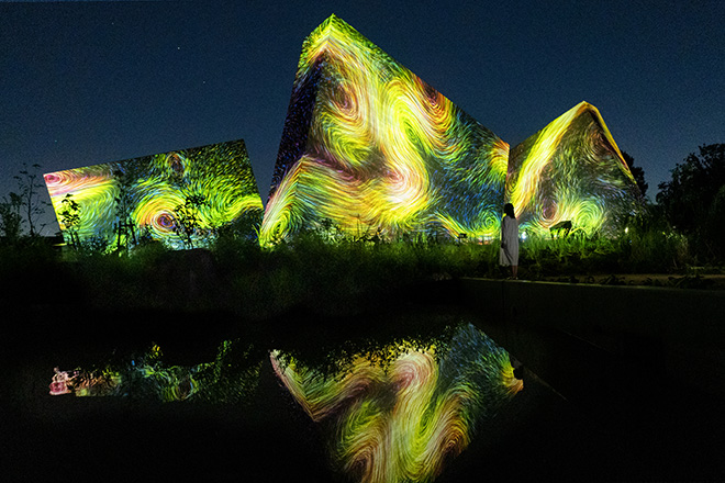 teamLab Botanical Garden – Osaka: il giardino notturno artistico ed esperienziale