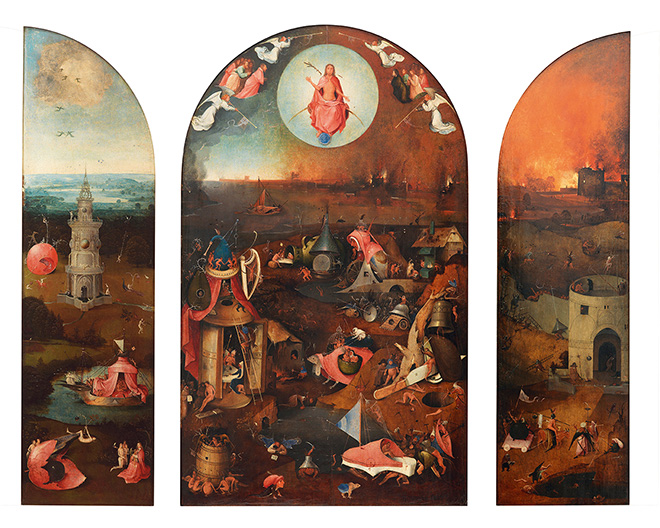 Jheronimus Bosch - Giudizio finale, 1500 circa. Olio su tavola, Musea Brugge, Bruges. © Lukas - Art in Flanders VZW/Bridgeman Images