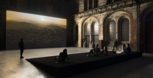 ARTHUR JAFA, RHAMESJAFACOSEYJAFADRAYTON.  Installation view at OGR Torino, 2022.  Ph. Andrea Rossetti for OGR Torino.  Courtesy OGR Torino.