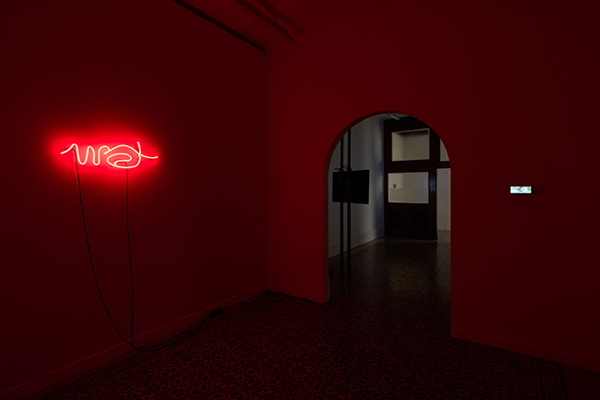 Marina Cavadini - Eat Me, installation view, The Address gallery. Ph © Alberto Petrò