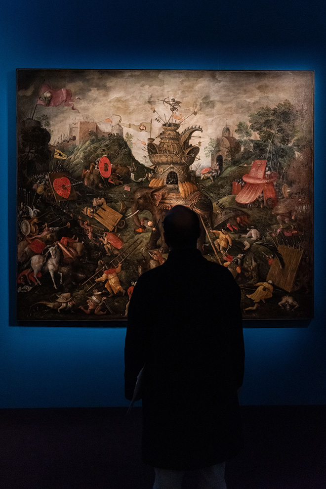 Bosch e un altro Rinascimento - Installation view, Palazzo Reale, Milano. Photo credit: @CarlottaCoppo