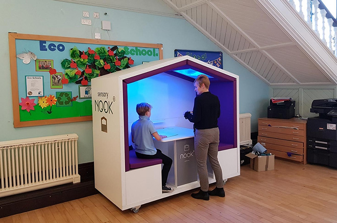 Sensory Nook – Design inclusivo e innovativo per neurodivergenti