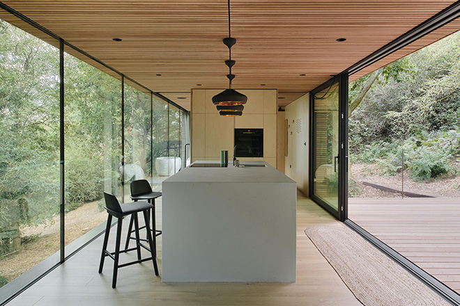 ©Michael Kendrick Architects - Looking Glass Lodge. Photo credit: Tom Bird