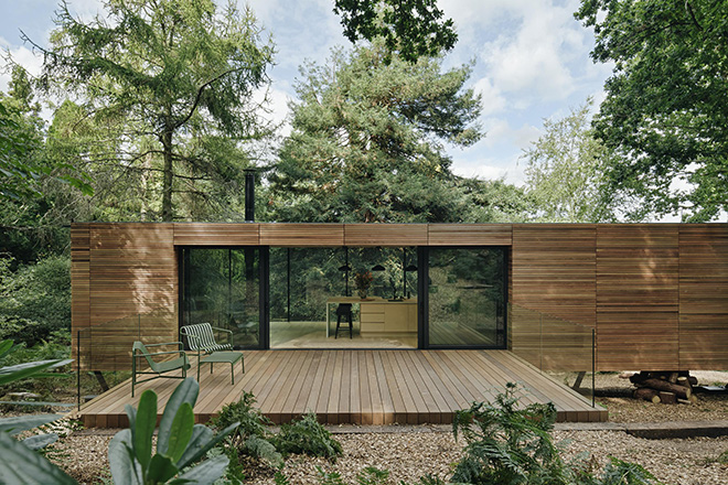 ©Michael Kendrick Architects - Looking Glass Lodge. Photo credit: Tom Bird