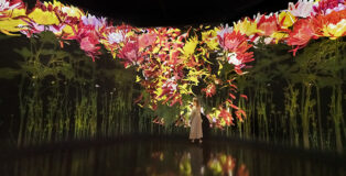 teamLab, Proliferating Immense Life, 2020, Interactive Digital Installation, Sound: Hideaki Takahashi ©teamLab