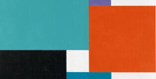 Hedi Mertens - Senza titolo, 1972. Olio su tela Collezione Museum Haus Konstruktiv. Donazione lascito Hedi Mertens