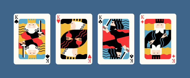 Le carte da gioco si fanno d’autore