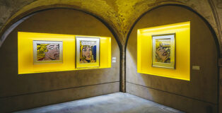 ROY LICHTENSTEIN. Variazioni Pop, installation view Palazzo Tarasconi, Parma. Photo credit: L'altro SCATTO
