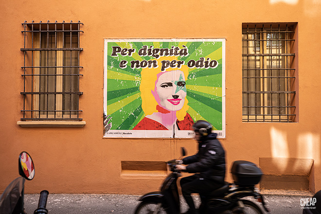 CHEAP - 25 aprile, via Begatto, Bologna. Photo credit: Margherita Caprilli