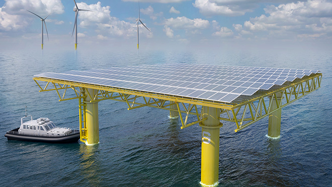 SEAVOLT – Il primo sistema di energia solare galleggiante
