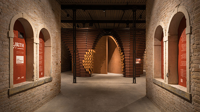 IRTH إرث , National Pavilion of Saudi Arabia at the 18th International Architecture Exhibition - La Biennale di Venezia, 2023. @venicedocumentationproject, Courtesy of Ministry of Culture