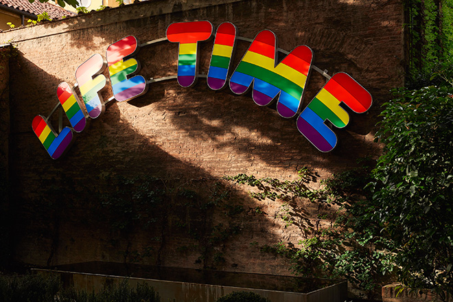 Ugo Rondinone - Life Time, 2019, Palazzo Bentivoglio, Bologna. ph: Carlo Favero