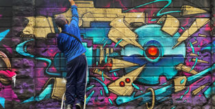 Poli Urban Colors 2023 - Fosk, Clash, Graffiti street art, Bovisa, Milano
