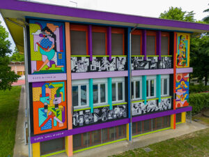 Capo Bianco - Biblioteca Comunale Limena (PD), Padova, Super Walls 2023. Photo credit: Mirco Levorato