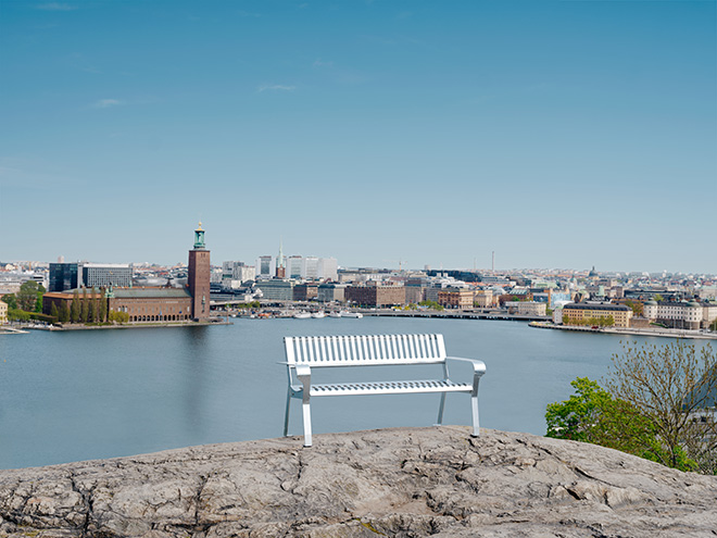 Tellus Bench – La prima panchina in acciaio fossil-free