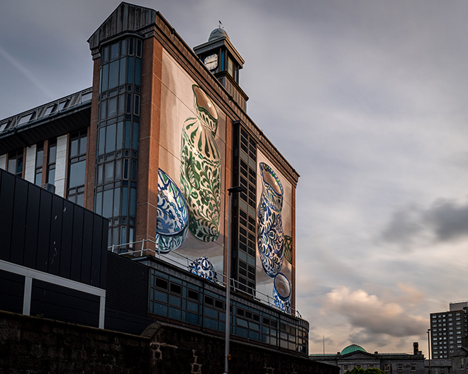 Manolo Mesa - Nuart Festival 2023, Aberdeen. Photo: @bktallman