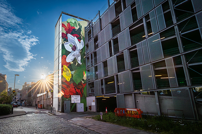 Thiago Mazza - Nuart Festival 2023, Aberdeen. Photo: @bktallman