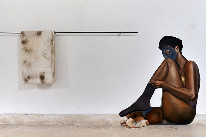 Monilola Olayemi Ilupeju - Gymnasia, A plus A Gallery, 2023, exhibition view. Photo credit: Clelia Cadamuro