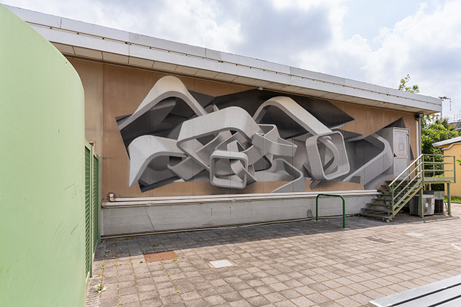 Peeta - UNIPD, Aula P300, Padova, Super Walls, 2023. Photo credit: Mirco Levorato