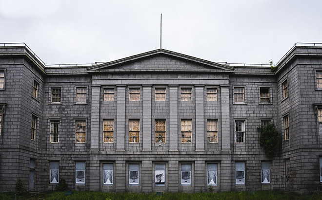 Stanley Donwood - Nuart Festival 2023, Aberdeen. Photo: @conorgaultphoto